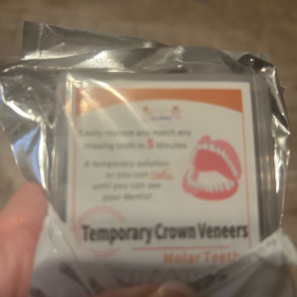 Temporary Crown Veneers for Molar Teeth